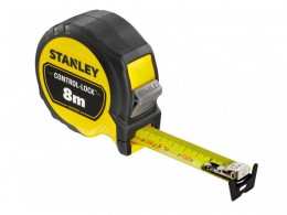 STANLEY CONTROL-LOCK Pocket Tape 8m (Width 25mm) (Metric only) £14.99
